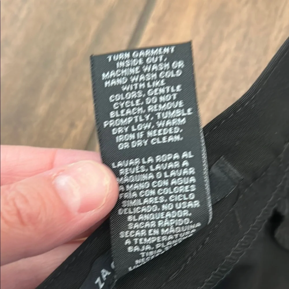 Zac & Rachel Black A-Line flare Skirt size 8 - Picture 8 of 9